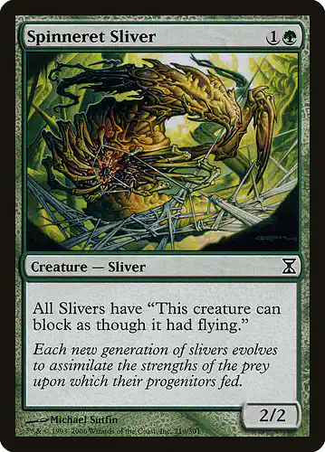 Spinneret Sliver - tsp Spoiler