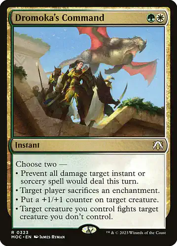 Dromoka's Command - moc Spoiler
