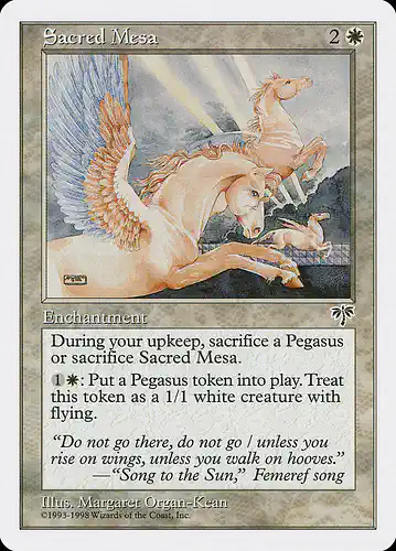 Sacred Mesa - ath Spoiler