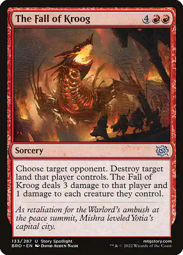 The Fall of Kroog - bro Spoiler