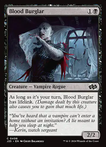 Blood Burglar - j25 Spoiler