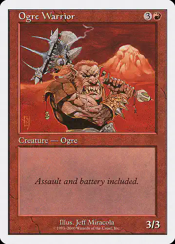 Ogre Warrior - s00 Spoiler
