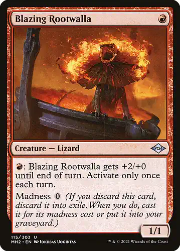 Blazing Rootwalla - mh2 Spoiler