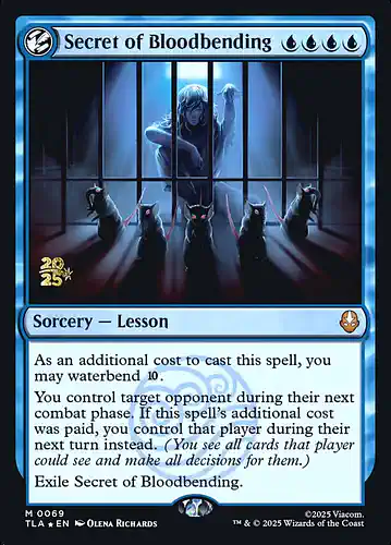 Secret of Bloodbending - tla Spoiler