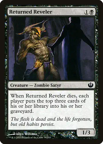 Returned Reveler - jou Spoiler