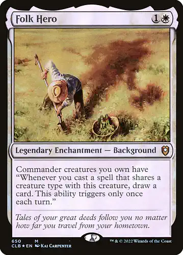 Folk Hero - clb Spoiler