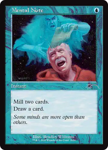 Mental Note - sld Spoiler