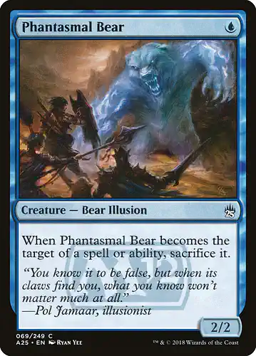 Phantasmal Bear - a25 Spoiler