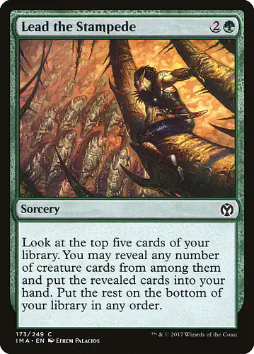 Lead the Stampede - ima Spoiler