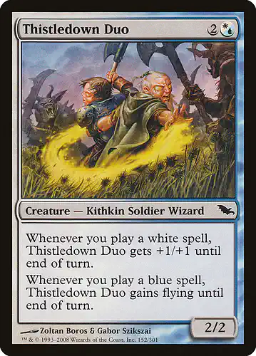 Thistledown Duo - shm Spoiler
