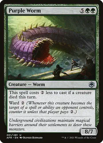 Purple Worm - afr Spoiler