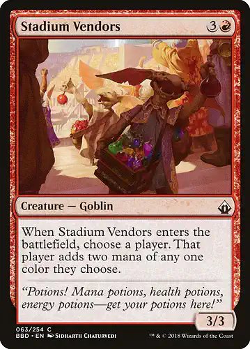 Stadium Vendors - bbd Spoiler