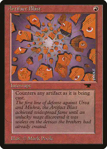 Artifact Blast - atq Spoiler