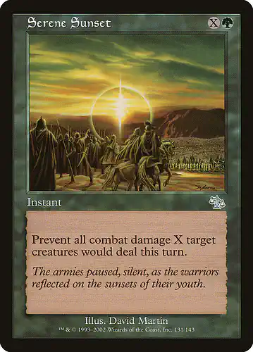 Serene Sunset - jud Spoiler