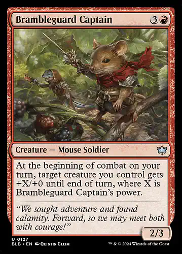 Brambleguard Captain - blb Spoiler