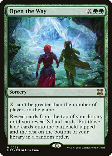 Open the Way - mat Spoiler