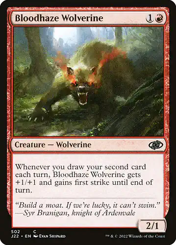 Bloodhaze Wolverine - j22 Spoiler