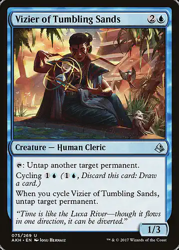 Vizier of Tumbling Sands - akh Spoiler