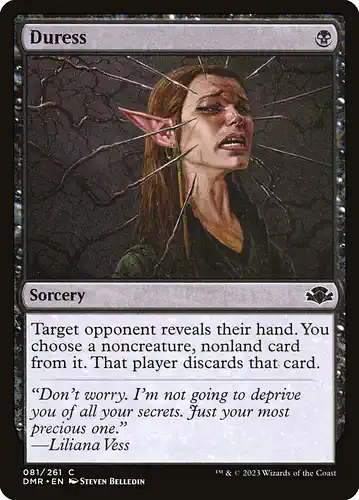 Duress - dmr Spoiler