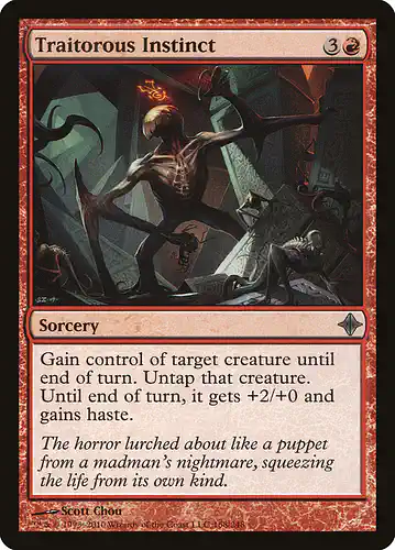 Traitorous Instinct - roe Spoiler