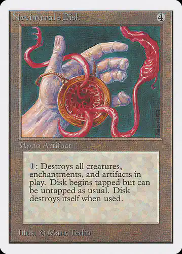 Nevinyrral's Disk - 2ed Spoiler