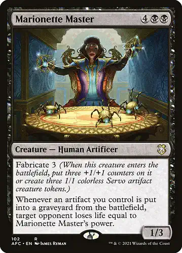 Marionette Master - afc Spoiler
