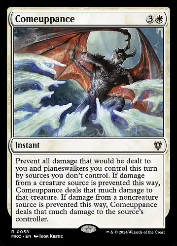 Comeuppance - mkc Spoiler
