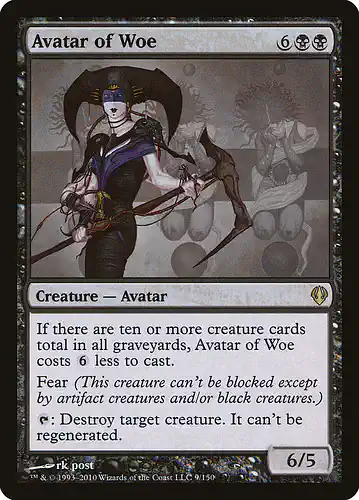 Avatar of Woe - arc Spoiler