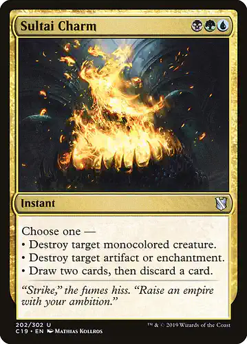 Sultai Charm - c19 Spoiler
