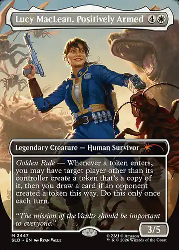 Lucy MacLean, Positively Armed - sld Spoiler