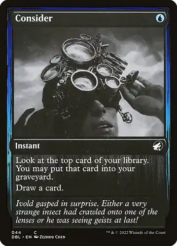 Consider - dbl Spoiler