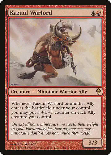Kazuul Warlord - zen Spoiler
