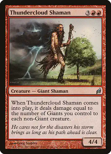 Thundercloud Shaman - lrw Spoiler