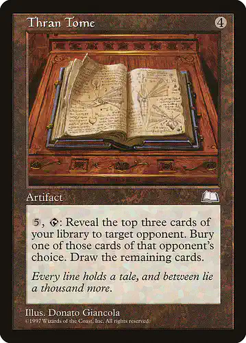 Thran Tome - wth Spoiler