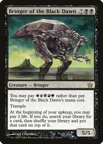 Bringer of the Black Dawn - 5dn Spoiler