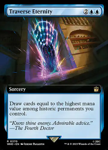 Traverse Eternity - who Spoiler