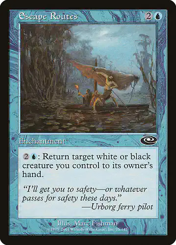 Escape Routes - pls Spoiler