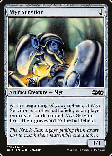 Myr Servitor - uma Spoiler