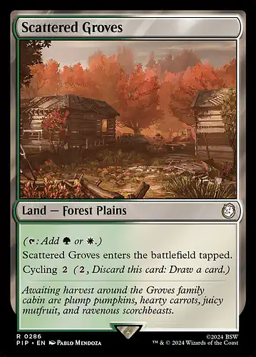 Scattered Groves - pip Spoiler
