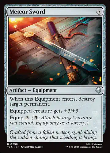 Meteor Sword - tla Spoiler