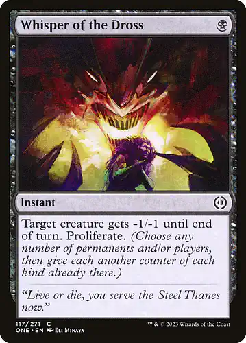 Whisper of the Dross - one Spoiler