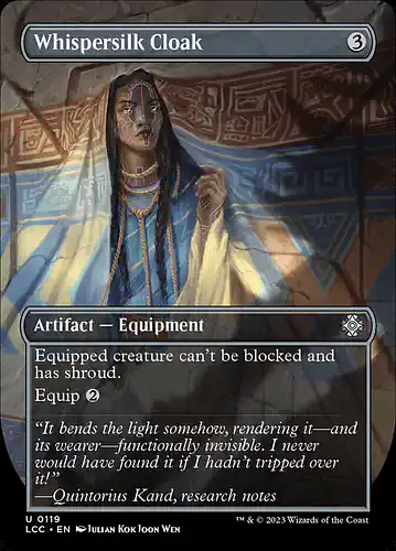 Whispersilk Cloak - lcc Spoiler
