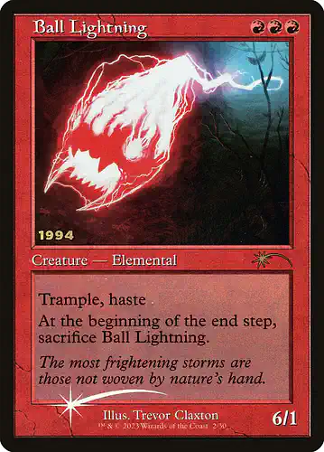 Ball Lightning - 30a Spoiler