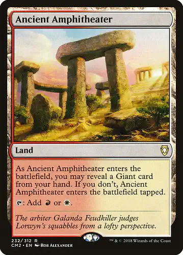 Ancient Amphitheater - cm2 Spoiler
