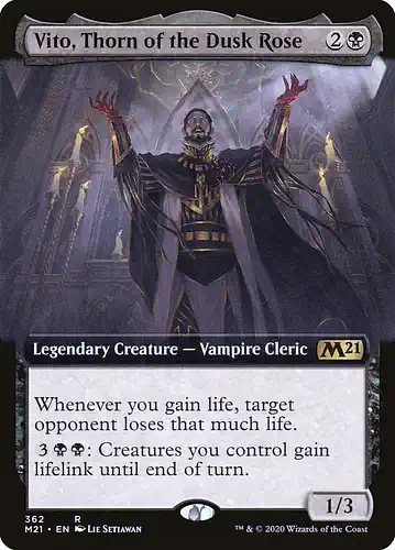 Vito, Thorn of the Dusk Rose - m21 Spoiler
