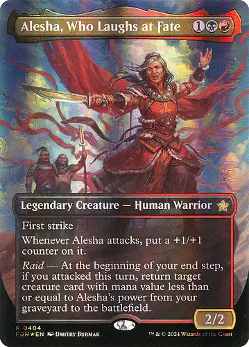 Alesha, Who Laughs at Fate - fdn Spoiler