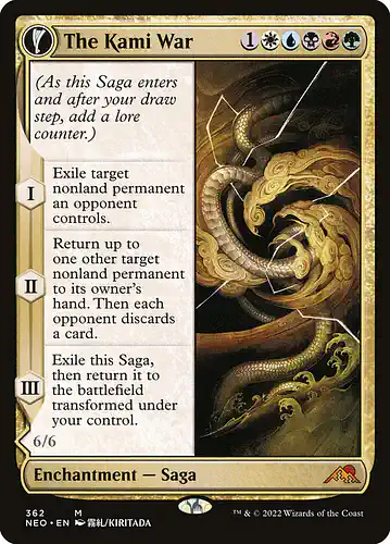 The Kami War - neo Spoiler