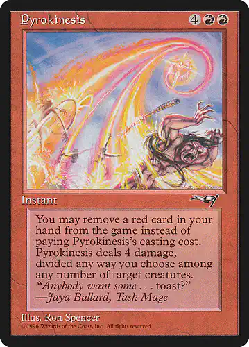 Pyrokinesis - all Spoiler