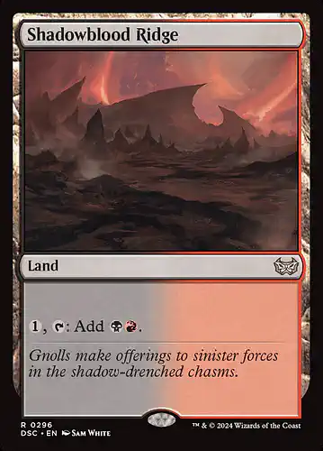 Shadowblood Ridge - dsc Spoiler