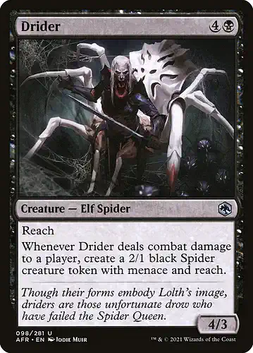 Drider - afr Spoiler
